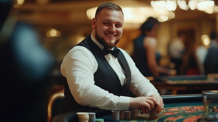 Animasi roda jackpot progresif di Mega Moolah